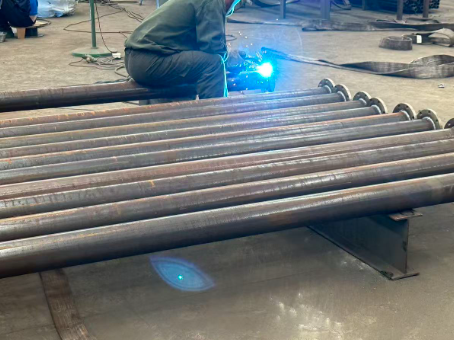 贵港20#无缝注浆管加工108*6钢花管棚管